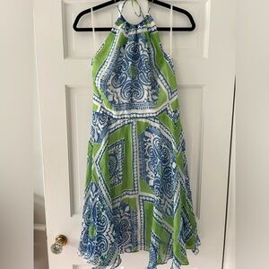 Vineyard Vines Flowy Halter Dress